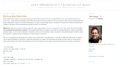 Desktop Screenshot of jeffstevenson.karamazovgroup.com